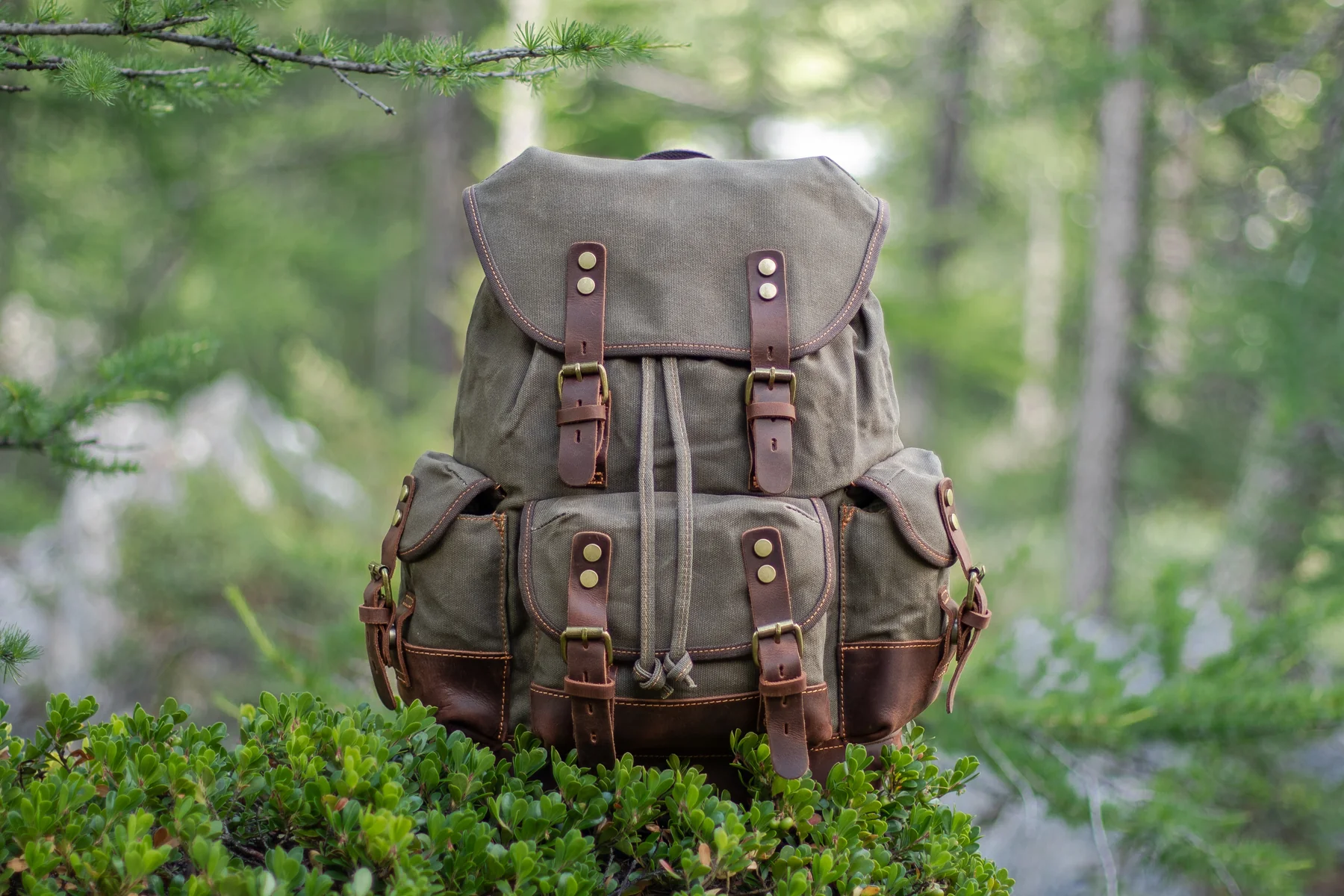 Diverse udstyr Butik -Diverse udstyr Butik Canvas Hiking Backpack Uppsala Eiken 15